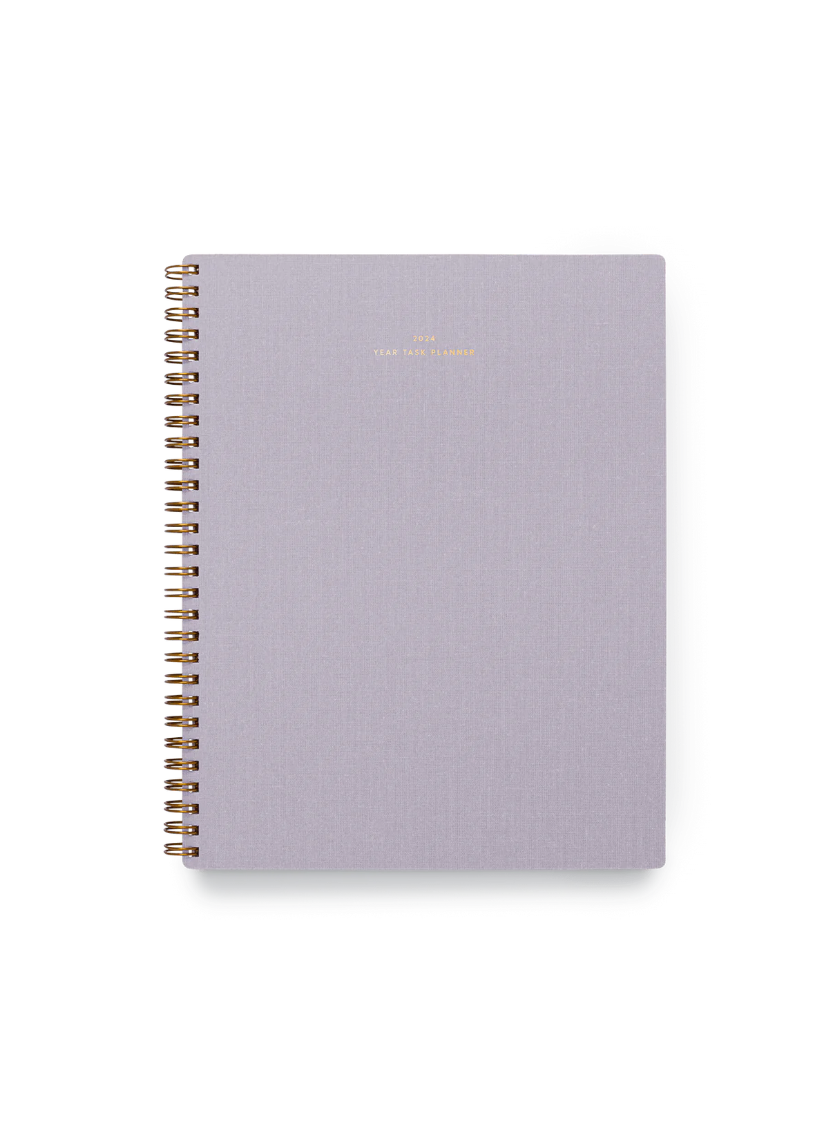 2024 Year Task Planner Lavender Gray