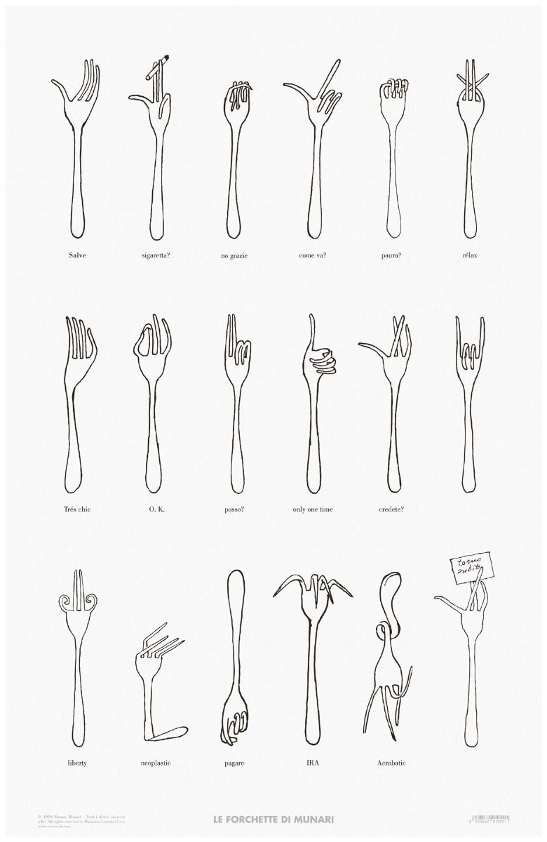 Le forchette di Munari - Poster