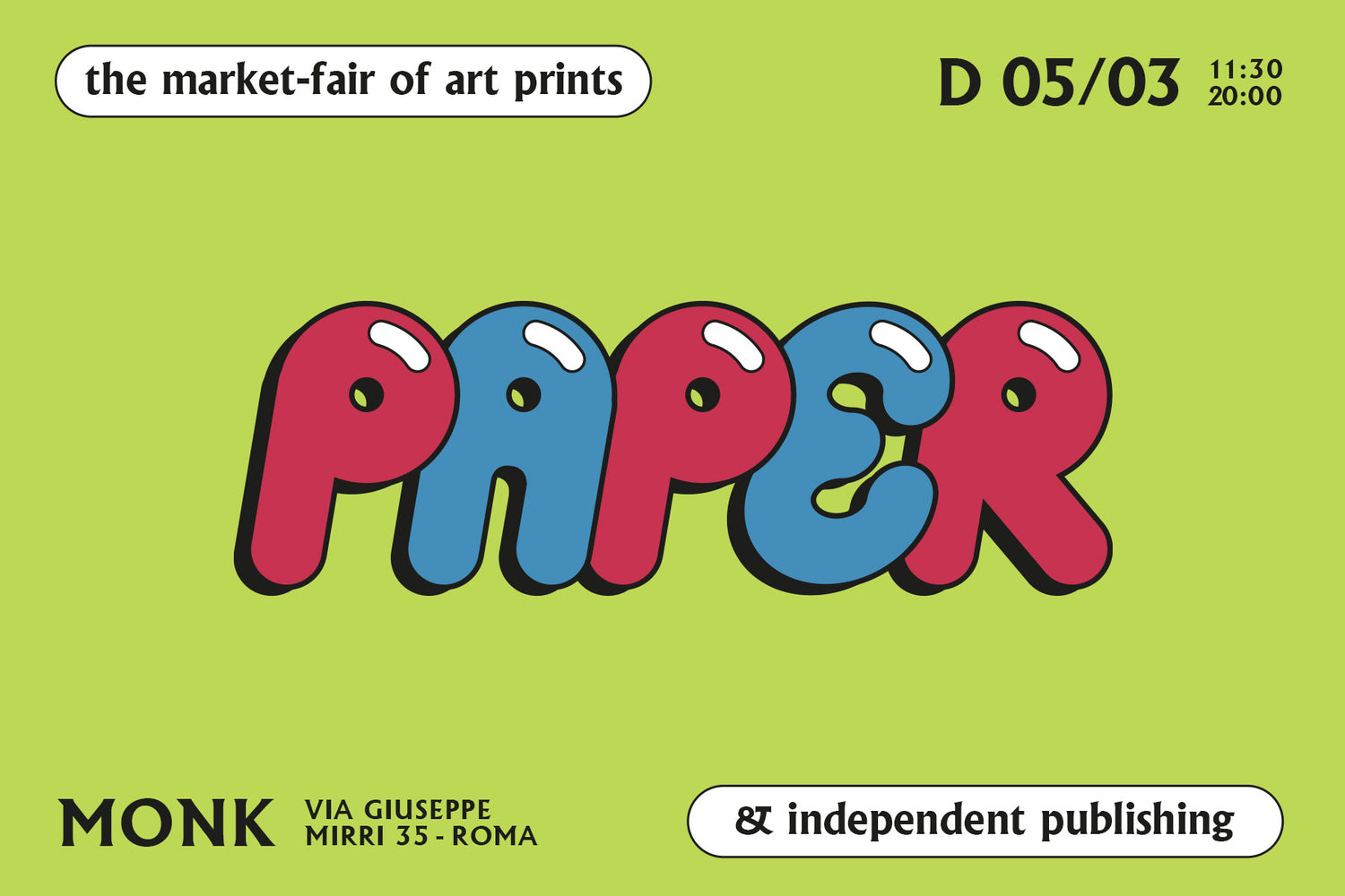 PAPER - The market-fair of art prints & independent publishing