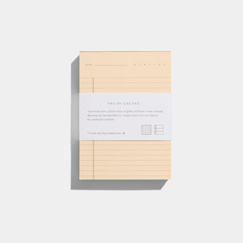 2 in 1 Pad Cream / Brown
