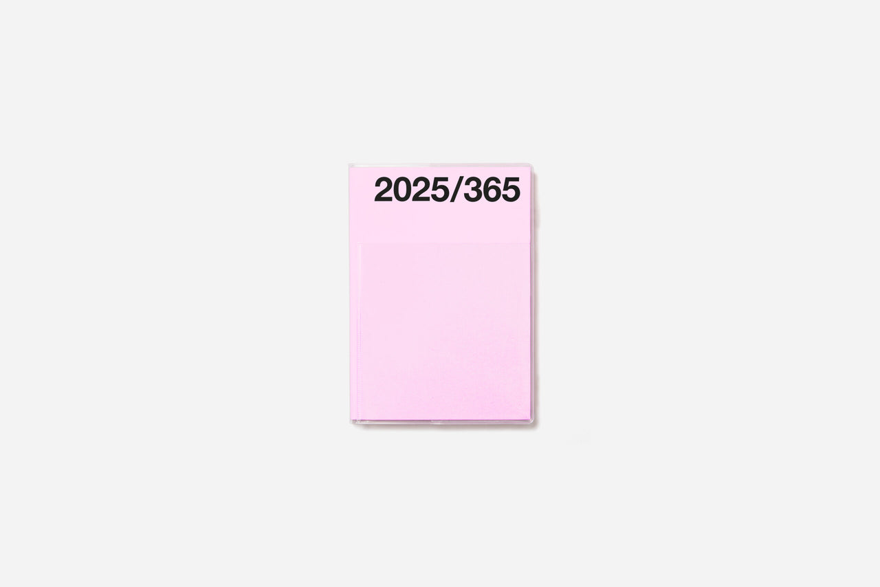 2025 Basic Planner Pink - No. 7436