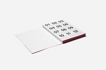 2026 Basic Planner Burgundy - No. 7420