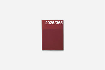 2026 Basic Planner Burgundy - No. 7420