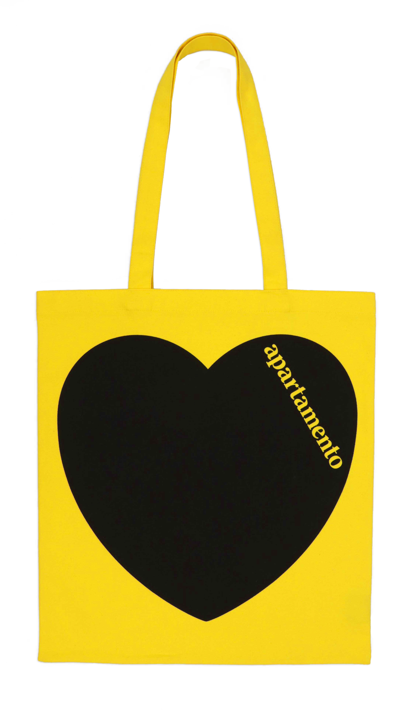 Apartamento Heart Tote Bag Yellow