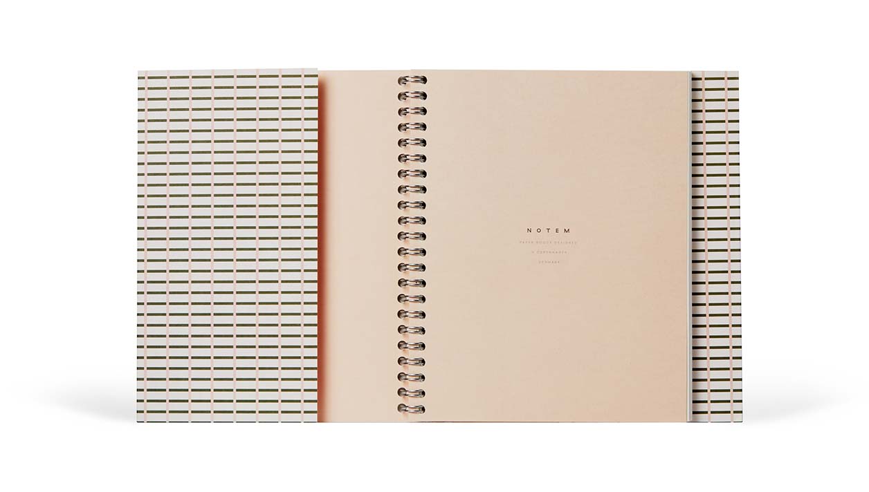 Nela Notebook Medium Green