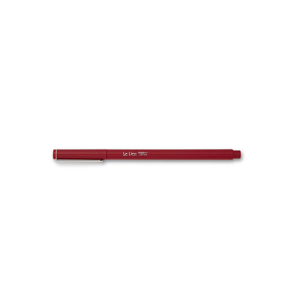 Felt Pen Burgundy