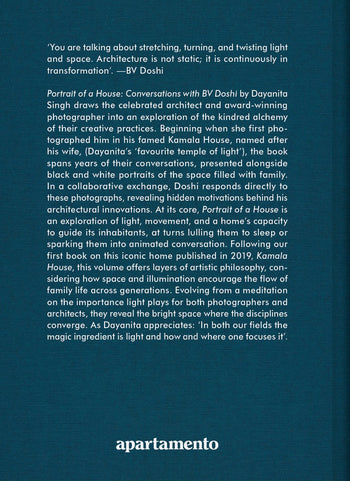 Portrait of a House: Conversations with BV Doshi