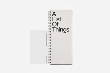 A List of Things – Edition II - Marjolein Delhaas x Patter
