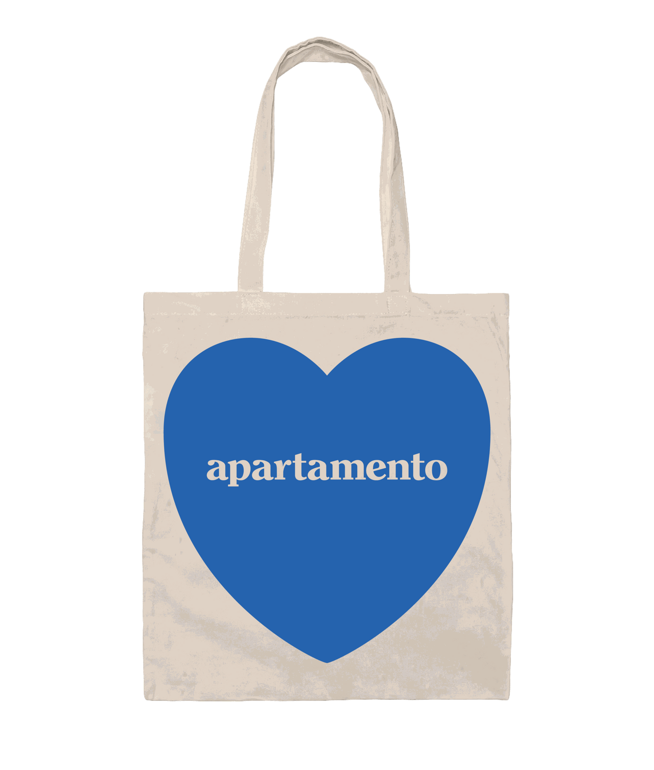 Apartamento Heart Tote Bag Blue Flame