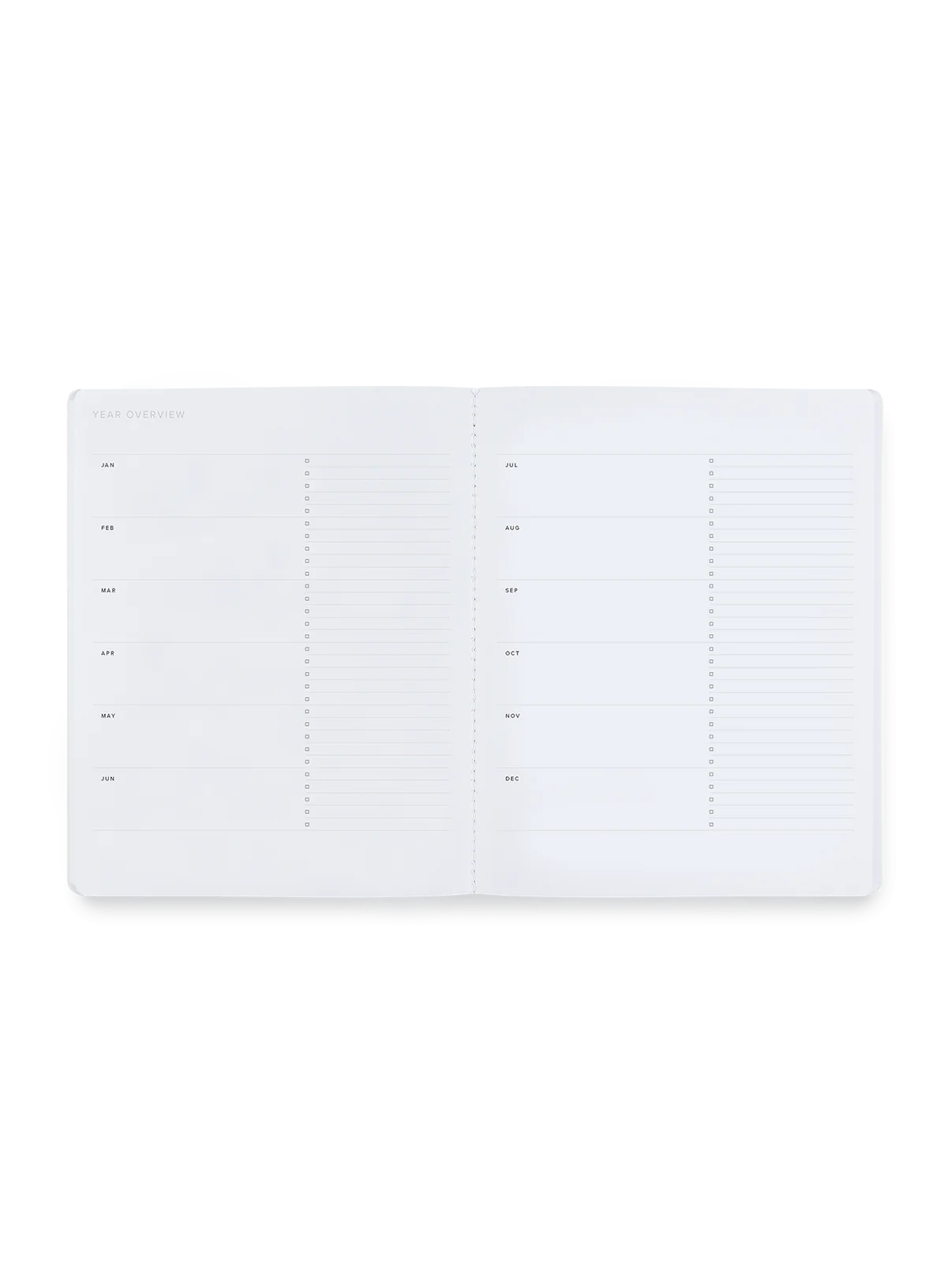 2024 Monthly Planner Natural Linen