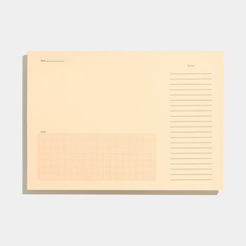 Desktop Notepad Pale Salmon