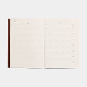 Layflat Swiss Bound Notebook - Weekly Planner