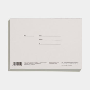 Desktop Notepad Mid Grey