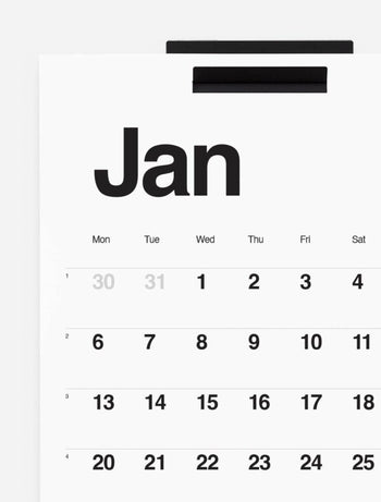 Kal - Wall Set - Calendario da parete 2025