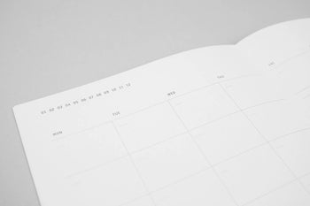 Klasyk Planner non datato - Toffee