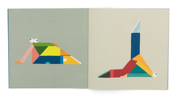 Eyes + shapes + colours