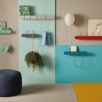 BALLOON 90 A shelf and coat hanger