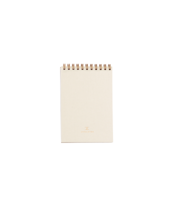 Pocket Notepad Natural Linen