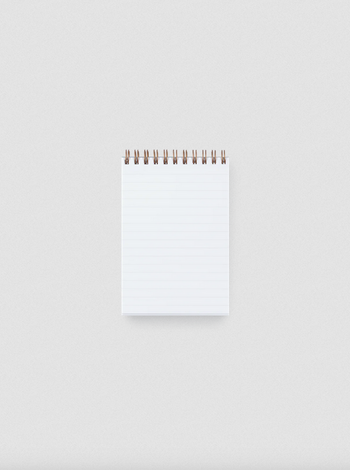 Pocket Notepad Natural Linen